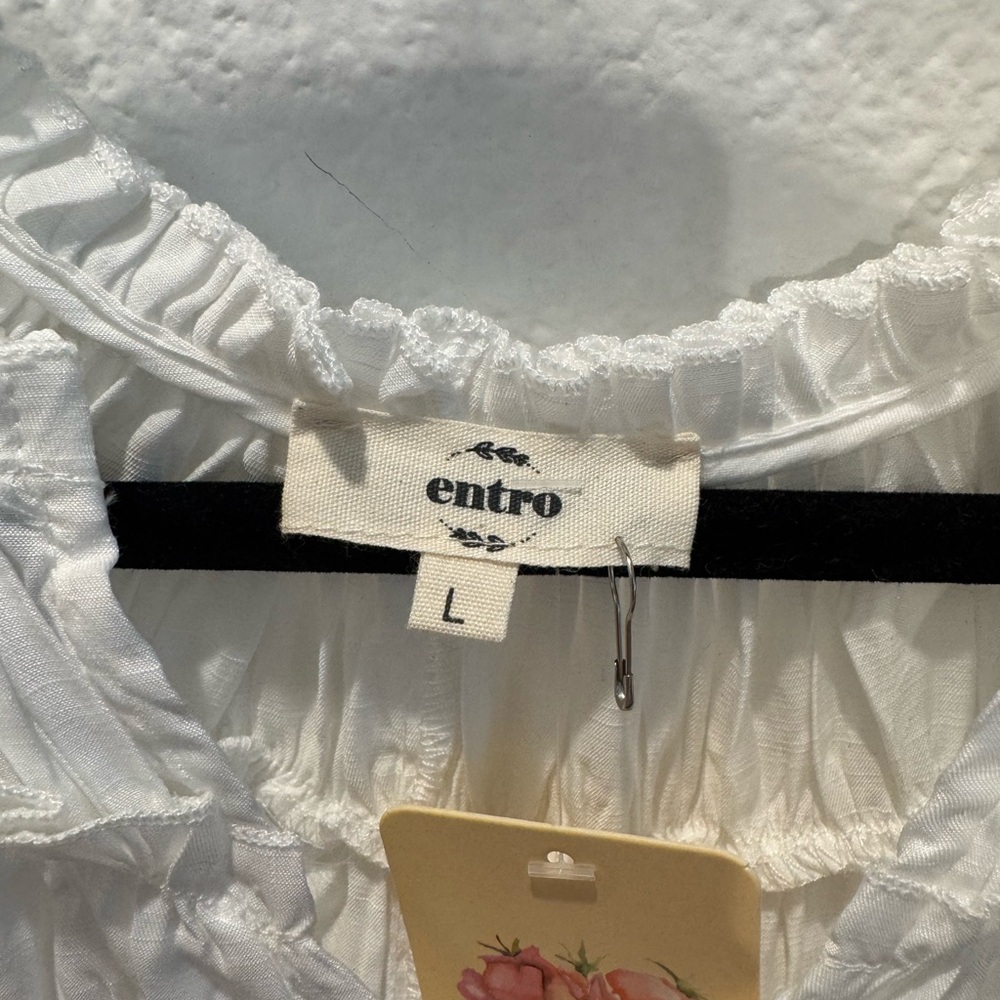 NWT Entro tiered maxi dress - Picture 3 of 10